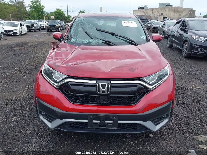 2022 Honda Cr-V 2Wd Ex VIN: 7FARW1H53NE017657 Lot: 39491797