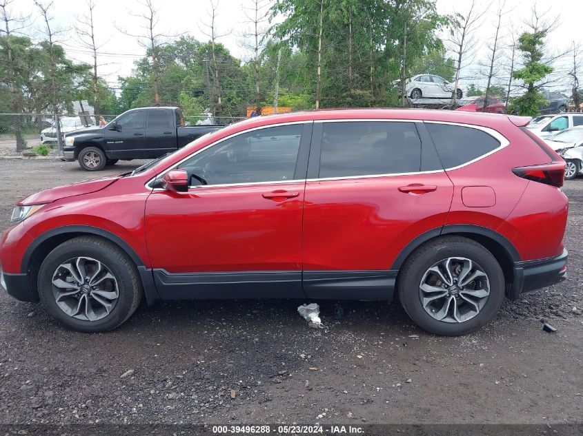 2022 Honda Cr-V 2Wd Ex VIN: 7FARW1H53NE017657 Lot: 39491797