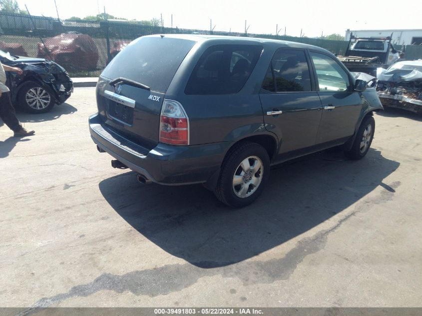 2006 Acura Mdx VIN: 2HNYD18276H501128 Lot: 39491803