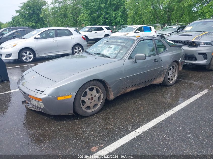 1987 Porsche 944 VIN: WP0AA2958HN152621 Lot: 39491806