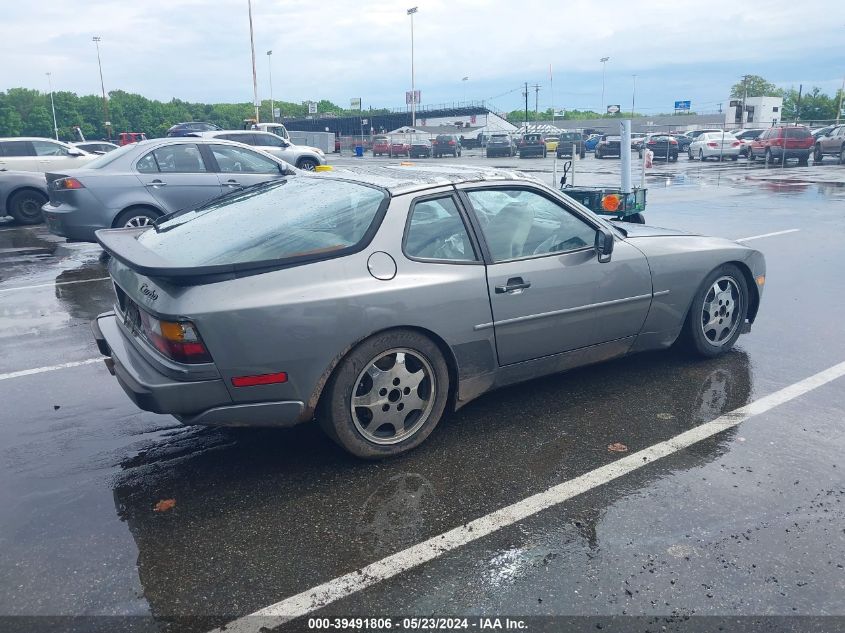 1987 Porsche 944 VIN: WP0AA2958HN152621 Lot: 39491806