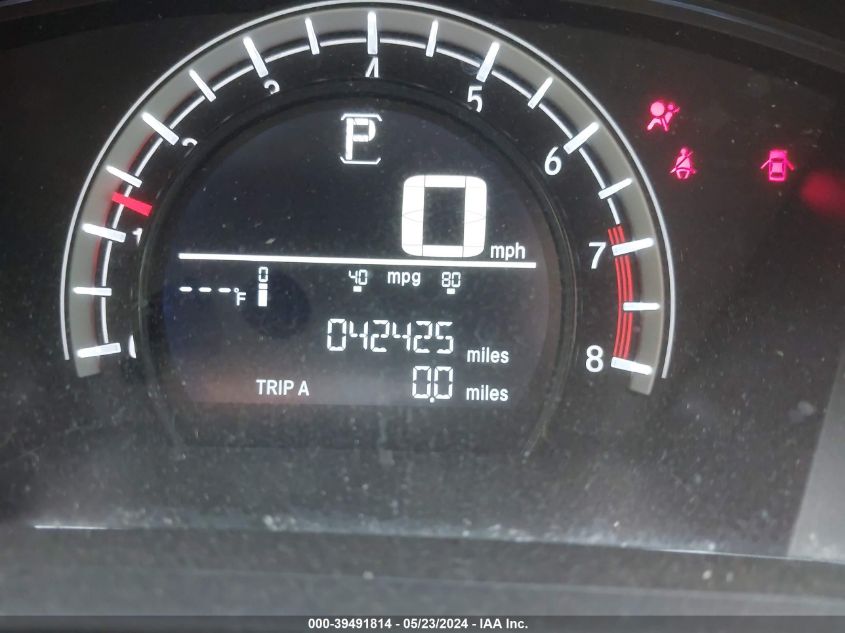 2019 Honda Cr-V Lx VIN: 2HKRW6H3XKH207637 Lot: 39491814