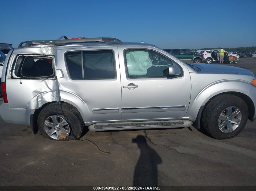 2011 Nissan Pathfinder Silver VIN: 5N1AR1NB4BC601015 Lot: 39491822