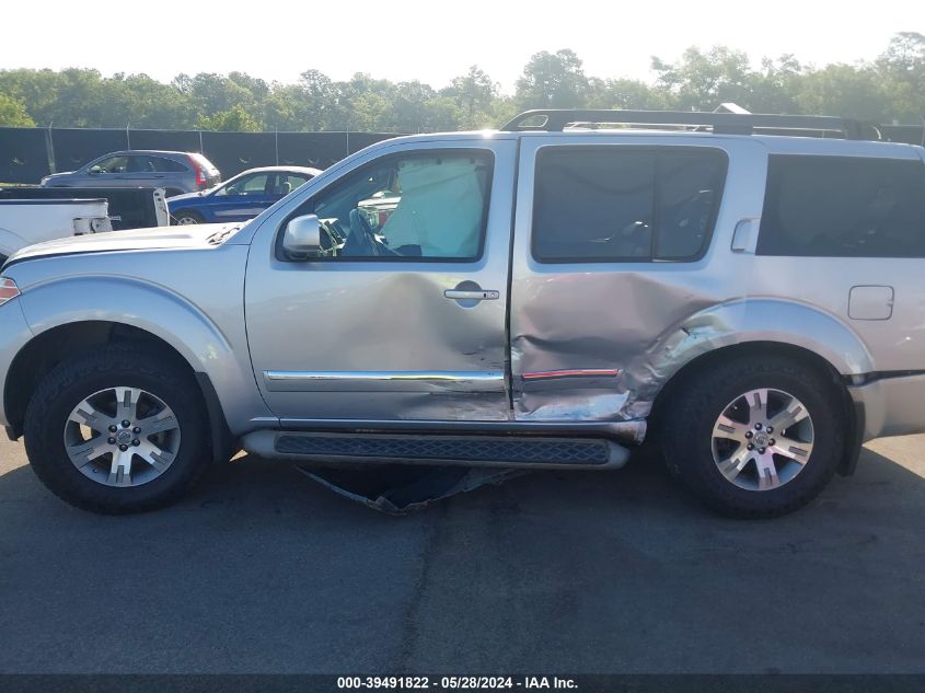 2011 Nissan Pathfinder Silver VIN: 5N1AR1NB4BC601015 Lot: 39491822