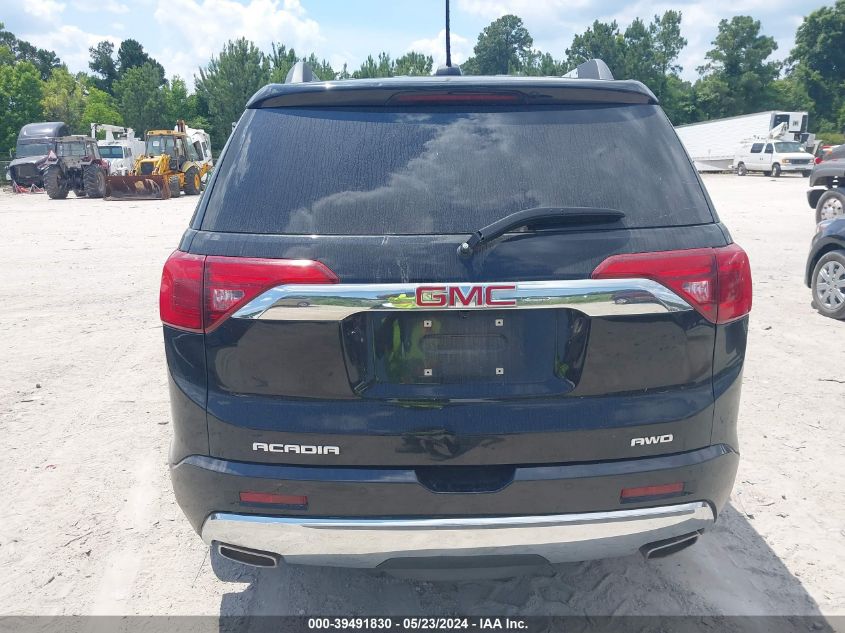 2017 GMC Acadia Denali VIN: 1GKKNXLS7HZ282861 Lot: 39491830