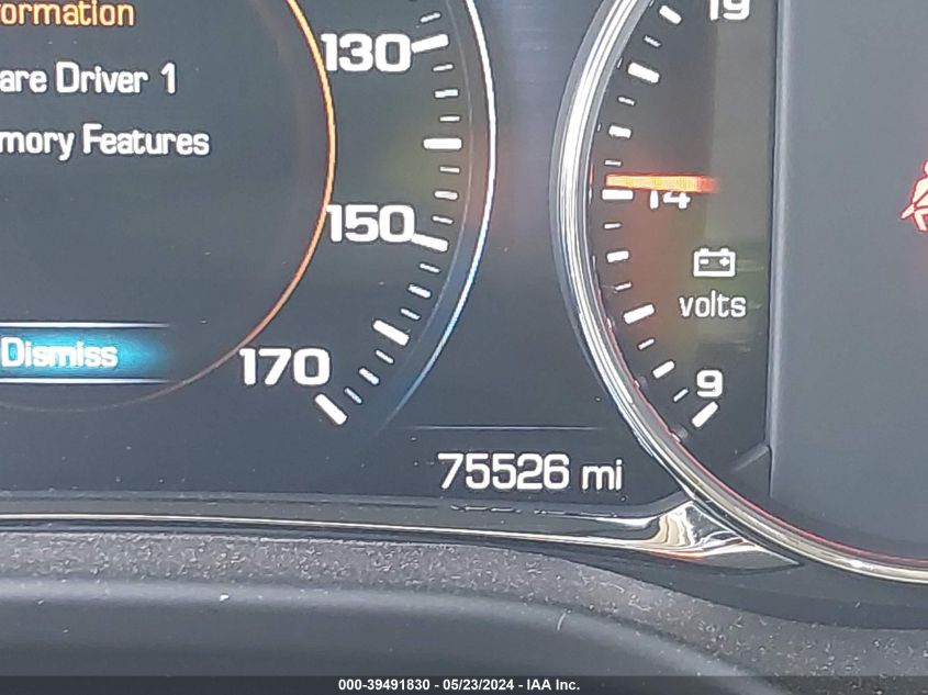 2017 GMC Acadia Denali VIN: 1GKKNXLS7HZ282861 Lot: 39491830