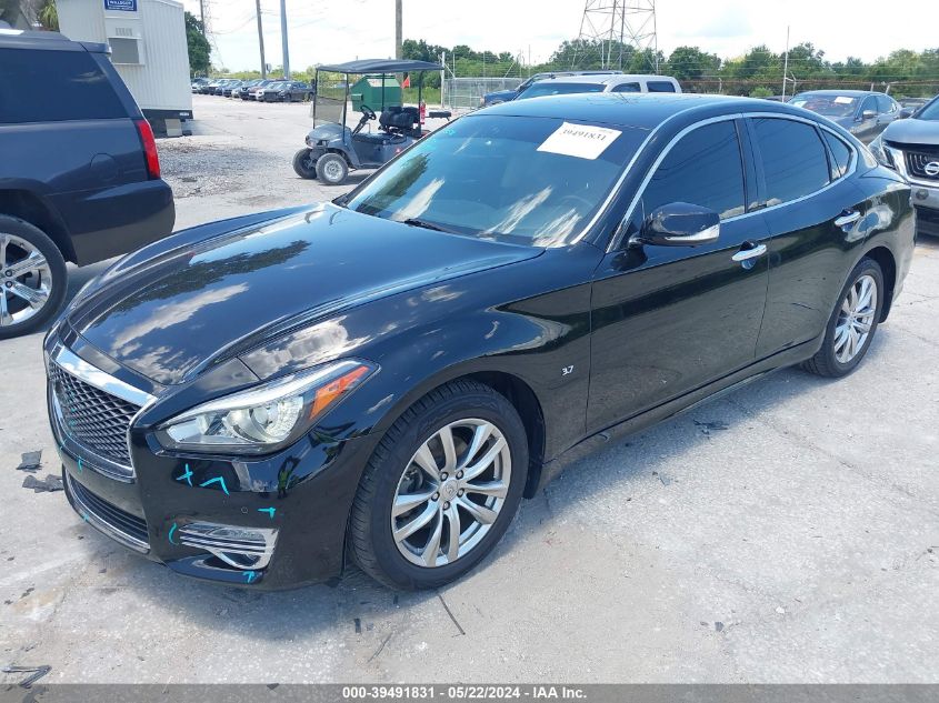 2015 Infiniti Q70 3.7 VIN: JN1BY1AP0FM542576 Lot: 39491831