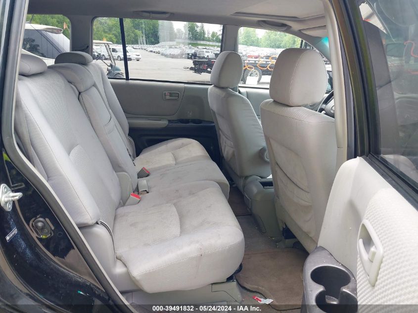 2006 Toyota Highlander Hybrid V6 VIN: JTEEW21A260033786 Lot: 39491832