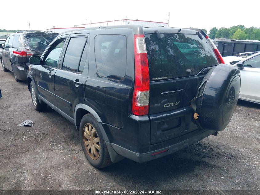 2005 Honda Cr-V Se VIN: SHSRD78905U323330 Lot: 39491834