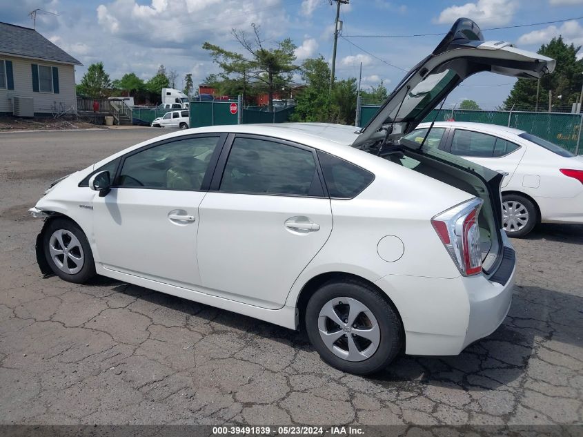 2015 Toyota Prius Two VIN: JTDKN3DU1F1882212 Lot: 39491839