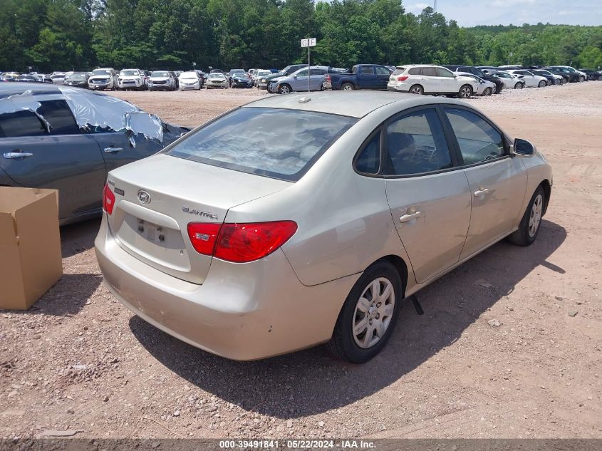 2008 Hyundai Elantra Gls/Se VIN: KMHDU46D28U541669 Lot: 39491841