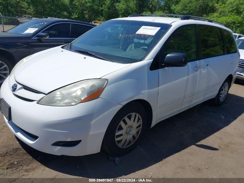 2007 Toyota Sienna Le VIN: 5TDZK23CX7S093085 Lot: 39491847