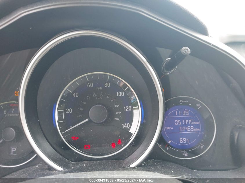 2016 Honda Fit Lx VIN: JHMGK5H59GX025260 Lot: 39491859