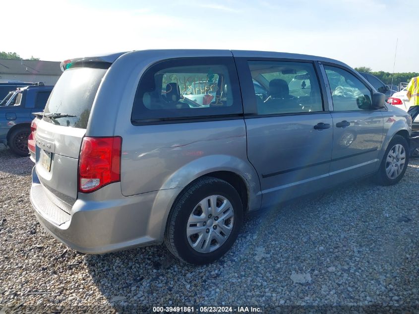 2013 Dodge Grand Caravan American Value Pkg VIN: 2C4RDGBG6DR819329 Lot: 39491861