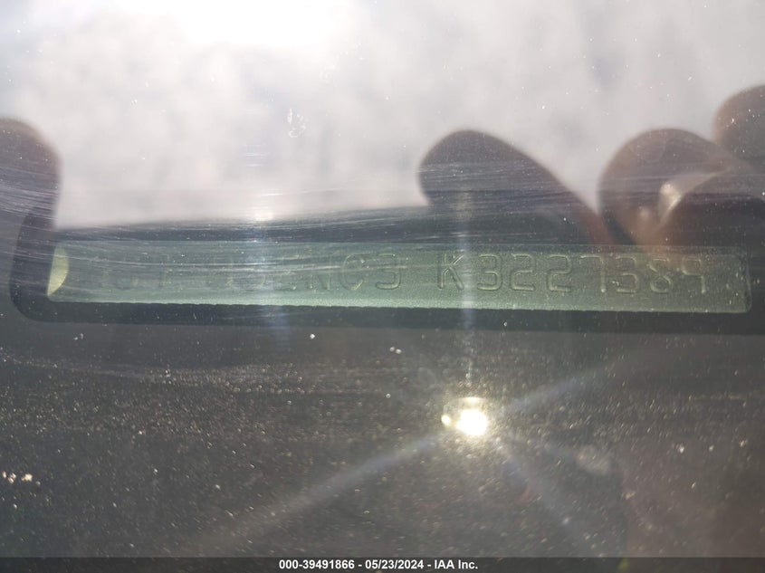 VIN 4S4BSENC3K3227389 2019 SUBARU OUTBACK 3.6R LIMITED