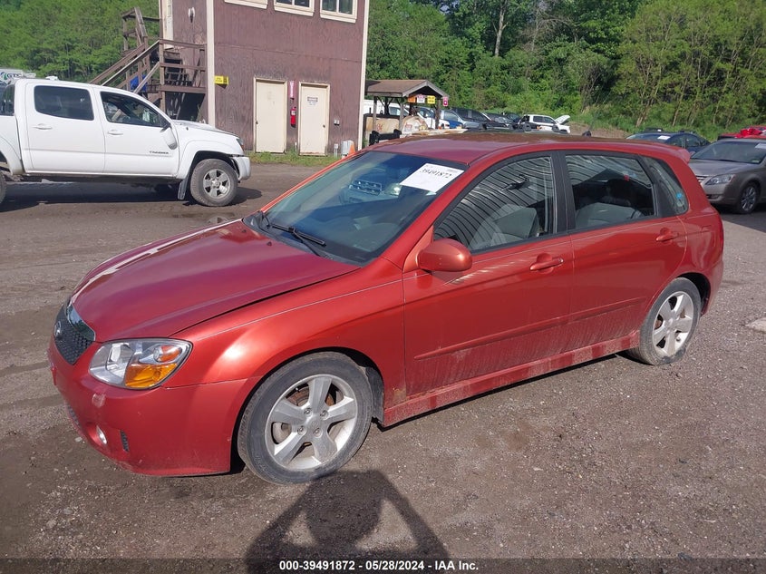 2007 Kia Spectra5 Sx VIN: KNAFE162175004014 Lot: 39491872