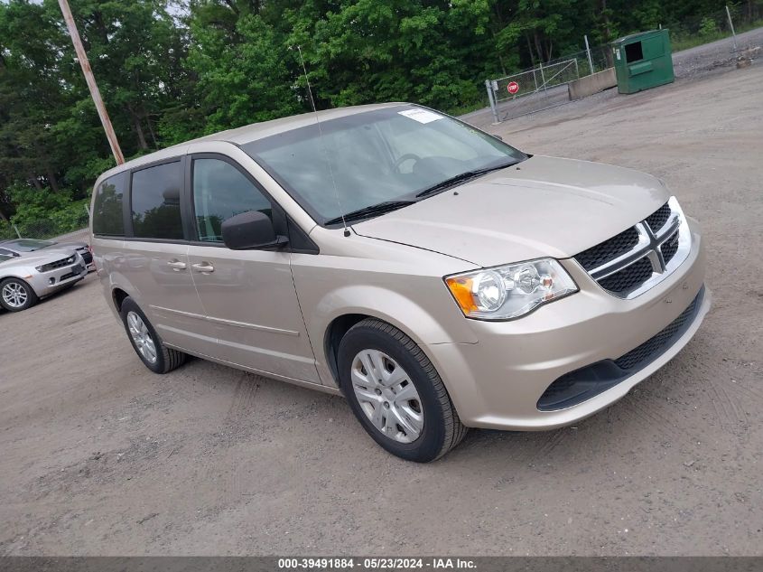 2015 Dodge Grand Caravan Se VIN: 2C4RDGBG8FR664186 Lot: 39491884