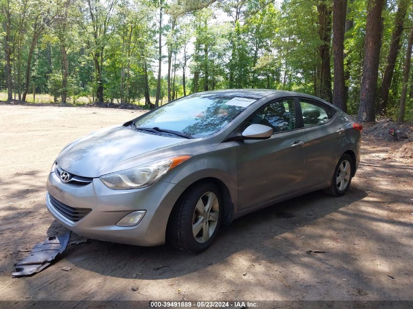 2013 Hyundai Elantra Gls VIN: KMHDH4AE7DU528043 Lot: 39491889