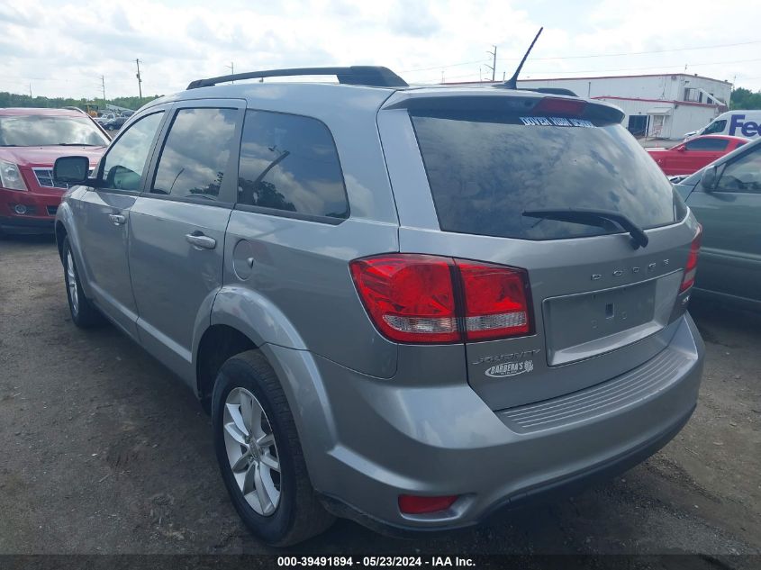 2015 Dodge Journey Sxt VIN: 3C4PDCBB3FT688736 Lot: 39491894