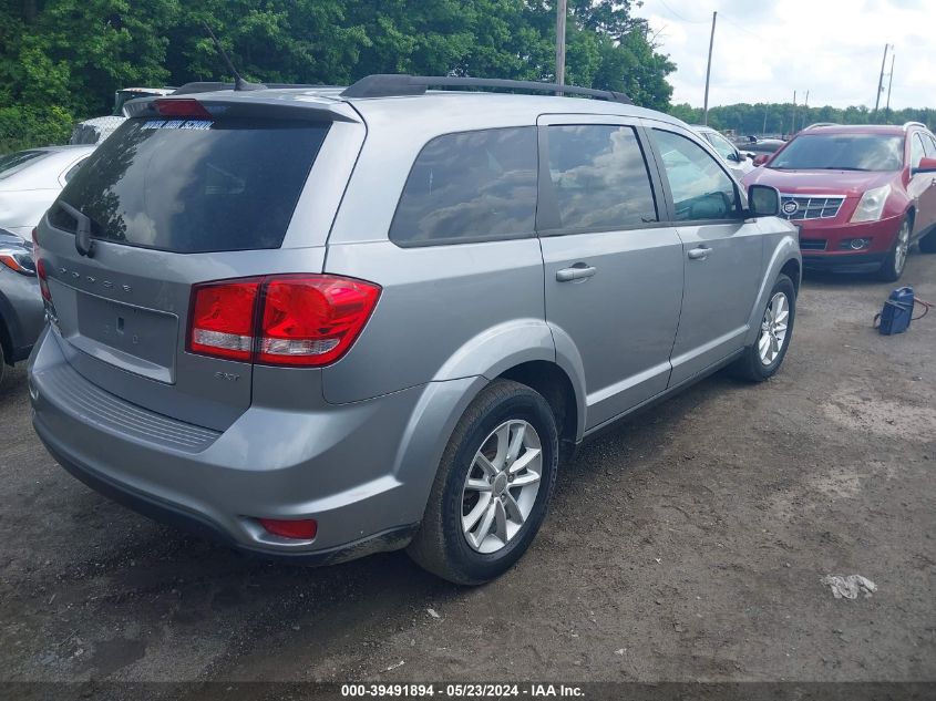 2015 Dodge Journey Sxt VIN: 3C4PDCBB3FT688736 Lot: 39491894