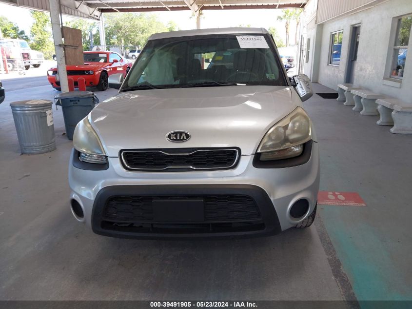 2012 Kia Soul VIN: KNDJT2A55C7430247 Lot: 39491905