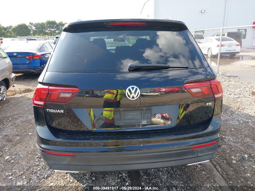 2018 Volkswagen Tiguan 2.0T S VIN: 3VV1B7AX7JM083333 Lot: 39491917