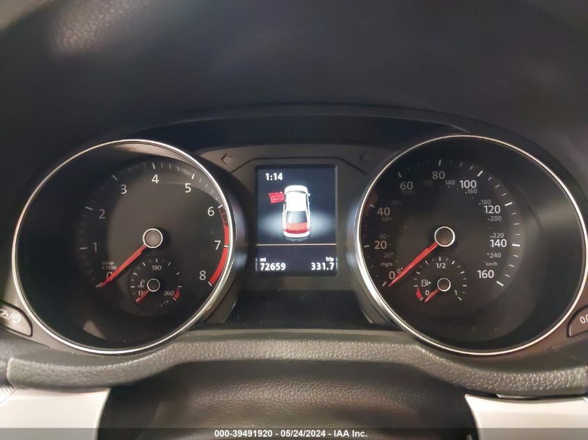 2019 Volkswagen Passat 2.0T Wolfsburg Edition VIN: 1VWLA7A36KC011501 Lot: 39491920