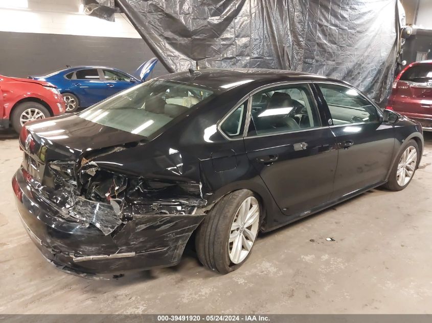 2019 Volkswagen Passat 2.0T Wolfsburg Edition VIN: 1VWLA7A36KC011501 Lot: 39491920