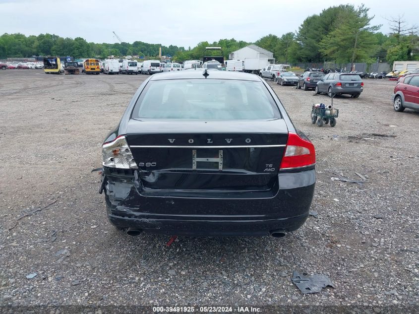 2011 Volvo S80 T6 VIN: YV1902AH5B1140320 Lot: 39491925