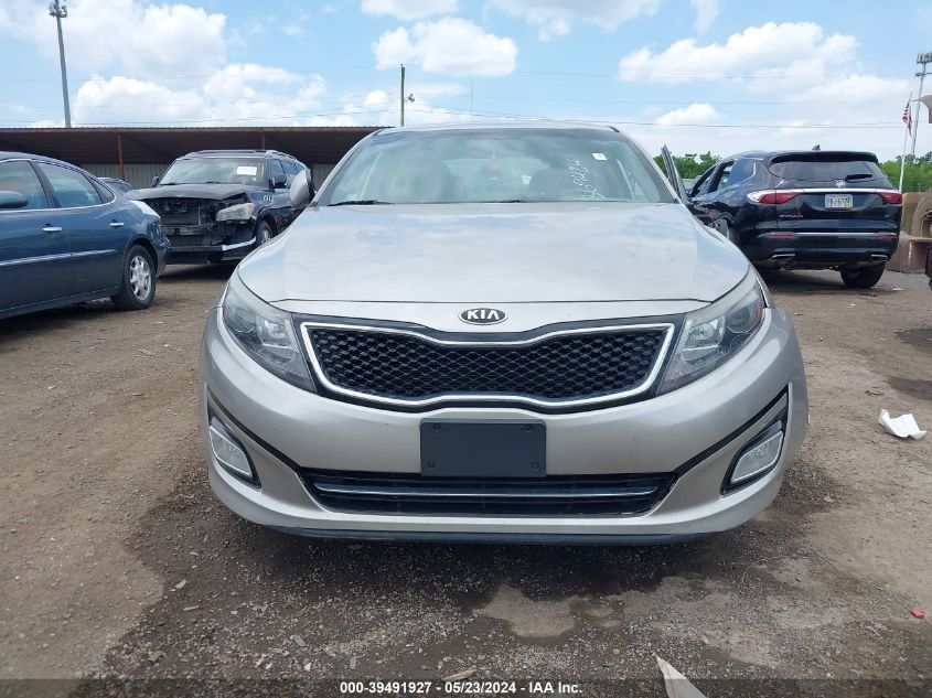 2015 Kia Optima Sx VIN: 5XXGR4A70FG369424 Lot: 39491927