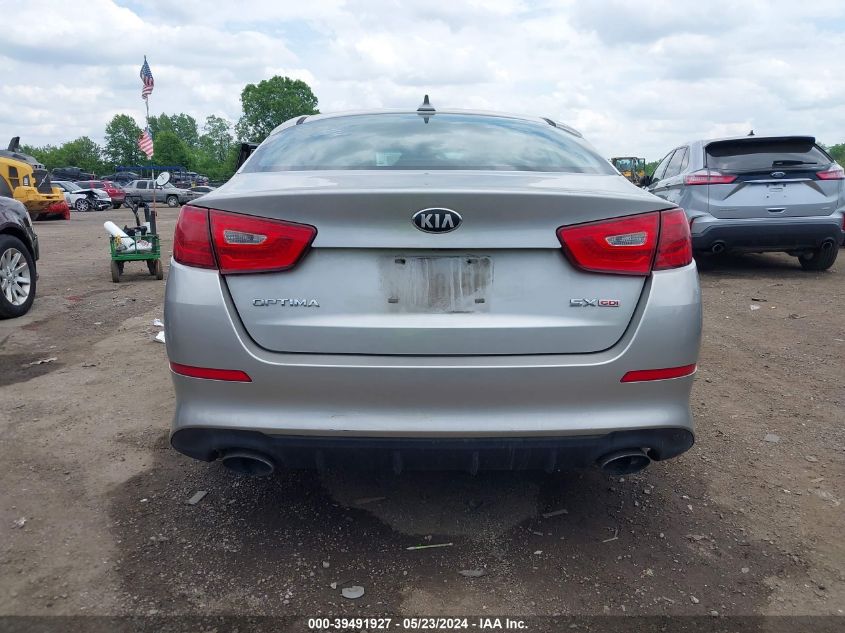 2015 Kia Optima Sx VIN: 5XXGR4A70FG369424 Lot: 39491927