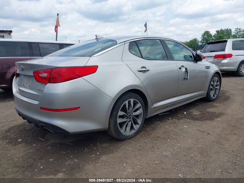 2015 Kia Optima Sx VIN: 5XXGR4A70FG369424 Lot: 39491927