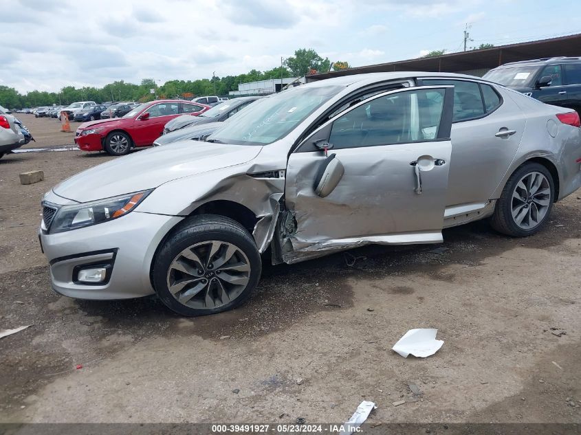 2015 Kia Optima Sx VIN: 5XXGR4A70FG369424 Lot: 39491927