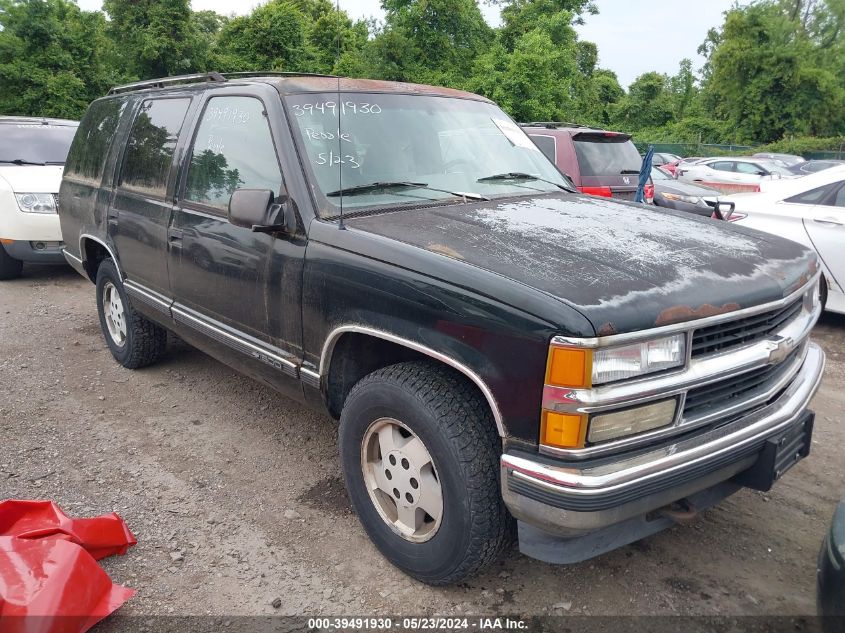 1995 Chevrolet Tahoe K1500 VIN: 1GNEK13K0SJ366757 Lot: 39491930