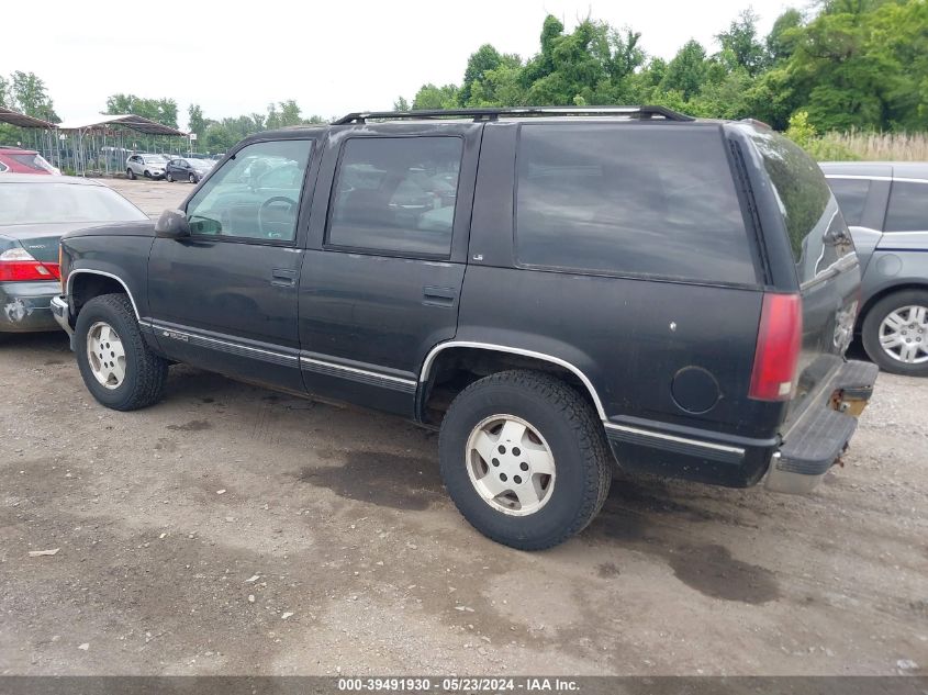 1995 Chevrolet Tahoe K1500 VIN: 1GNEK13K0SJ366757 Lot: 39491930