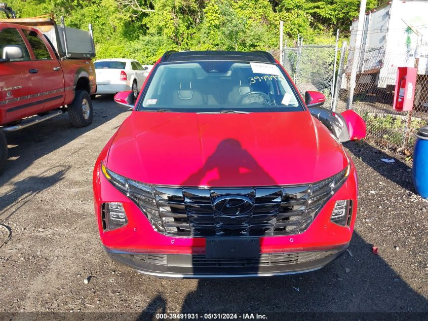 2022 Hyundai Tucson Limited VIN: 5NMJECAE4NH107576 Lot: 39491931