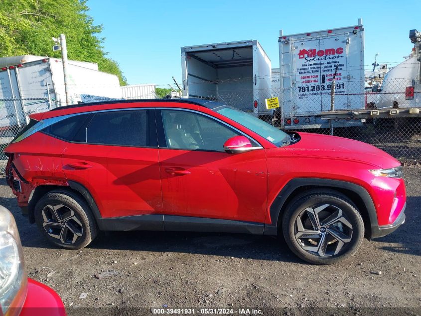 2022 Hyundai Tucson Limited VIN: 5NMJECAE4NH107576 Lot: 39491931