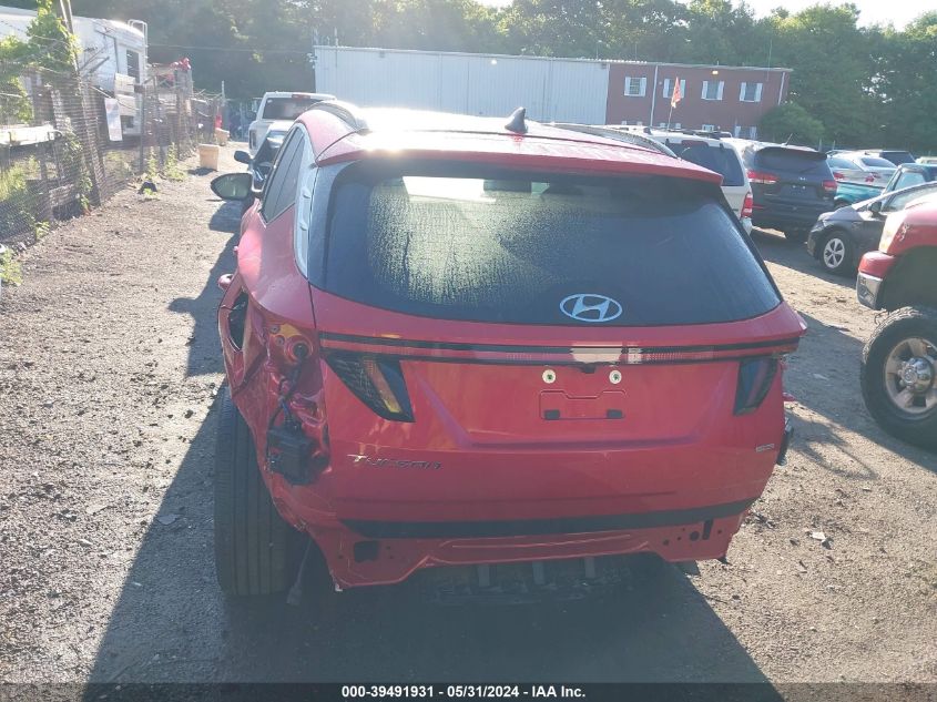 2022 Hyundai Tucson Limited VIN: 5NMJECAE4NH107576 Lot: 39491931