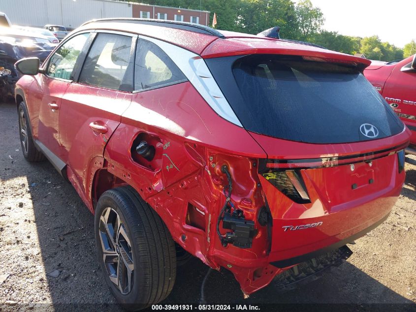 2022 Hyundai Tucson Limited VIN: 5NMJECAE4NH107576 Lot: 39491931