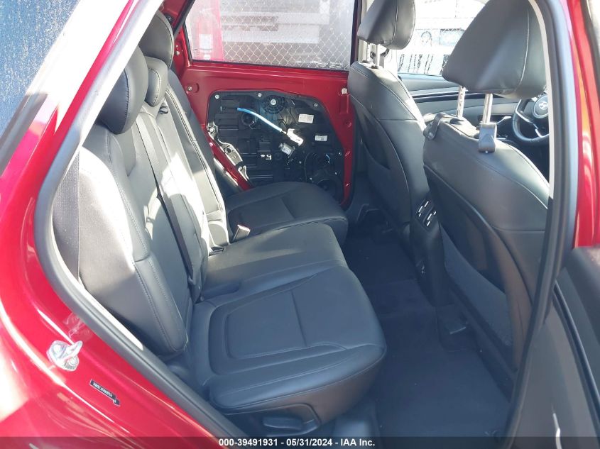 2022 Hyundai Tucson Limited VIN: 5NMJECAE4NH107576 Lot: 39491931