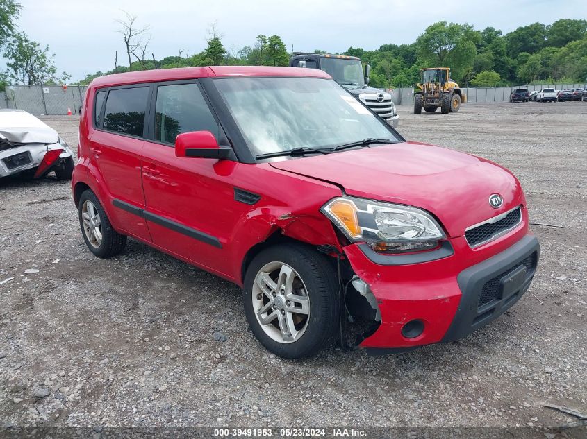 2011 Kia Soul + VIN: KNDJT2A26B7254586 Lot: 39491953