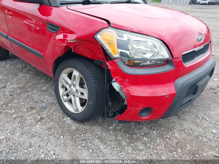 2011 Kia Soul + VIN: KNDJT2A26B7254586 Lot: 39491953