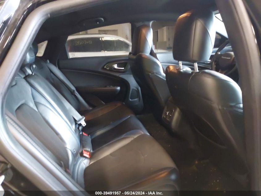 2016 Chrysler 200 S VIN: 1C3CCCDG0GN123165 Lot: 39491957