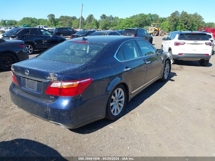 2010 Lexus Ls 460 VIN: JTHCL5EF7A5004662 Lot: 39491959