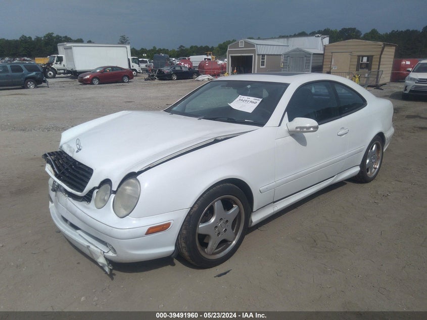 2001 Mercedes-Benz Clk 430 VIN: WDBLJ70G51F180556 Lot: 39491960