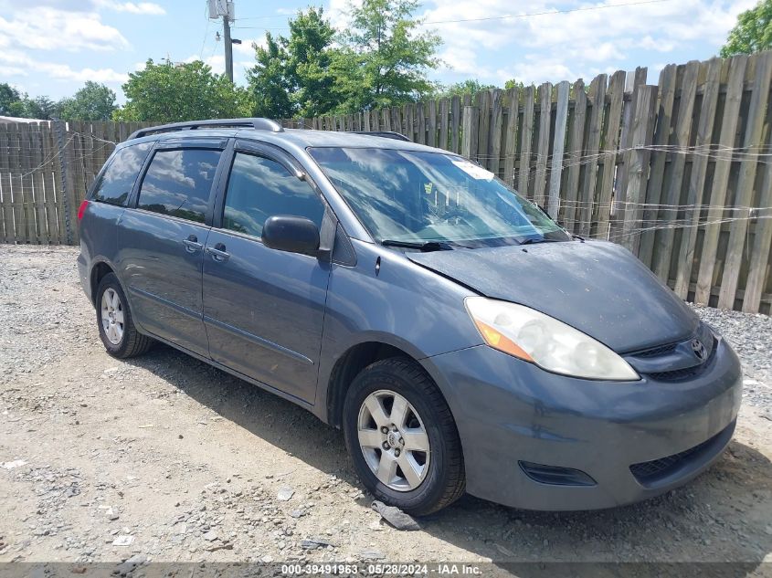 2010 Toyota Sienna Ce/Le VIN: 5TDKK4CC5AS289830 Lot: 39491963