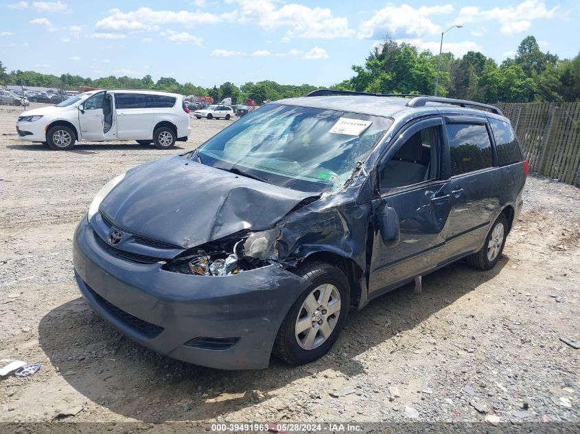 2010 Toyota Sienna Ce/Le VIN: 5TDKK4CC5AS289830 Lot: 39491963