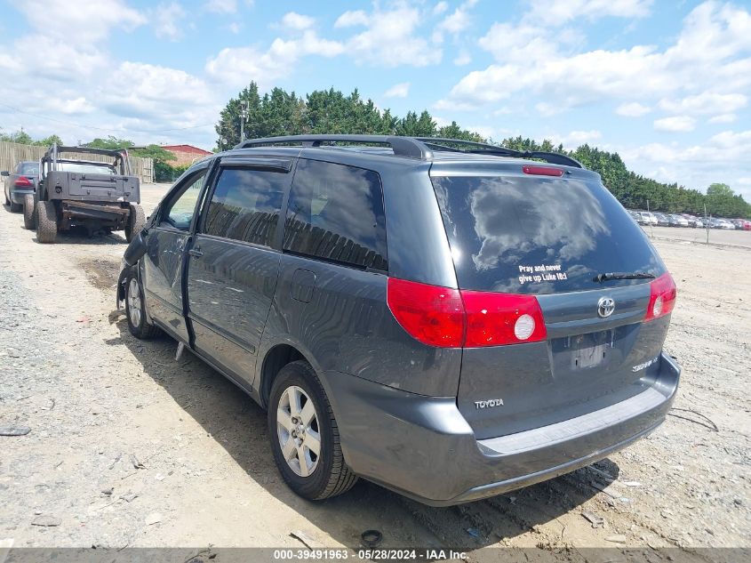 2010 Toyota Sienna Ce/Le VIN: 5TDKK4CC5AS289830 Lot: 39491963