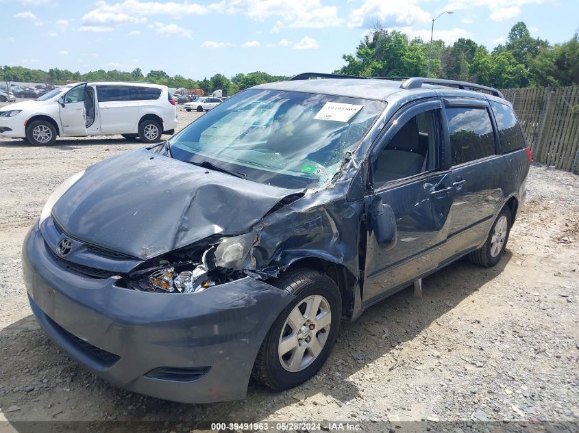 2010 Toyota Sienna Ce/Le VIN: 5TDKK4CC5AS289830 Lot: 39491963