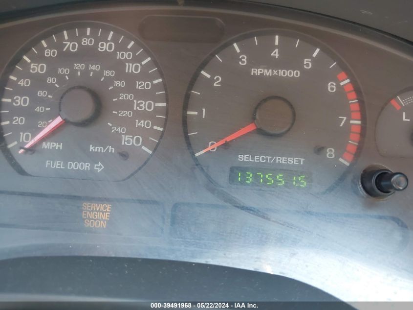 2004 Ford Mustang Gt VIN: 1FAFP42X84F101965 Lot: 39491968